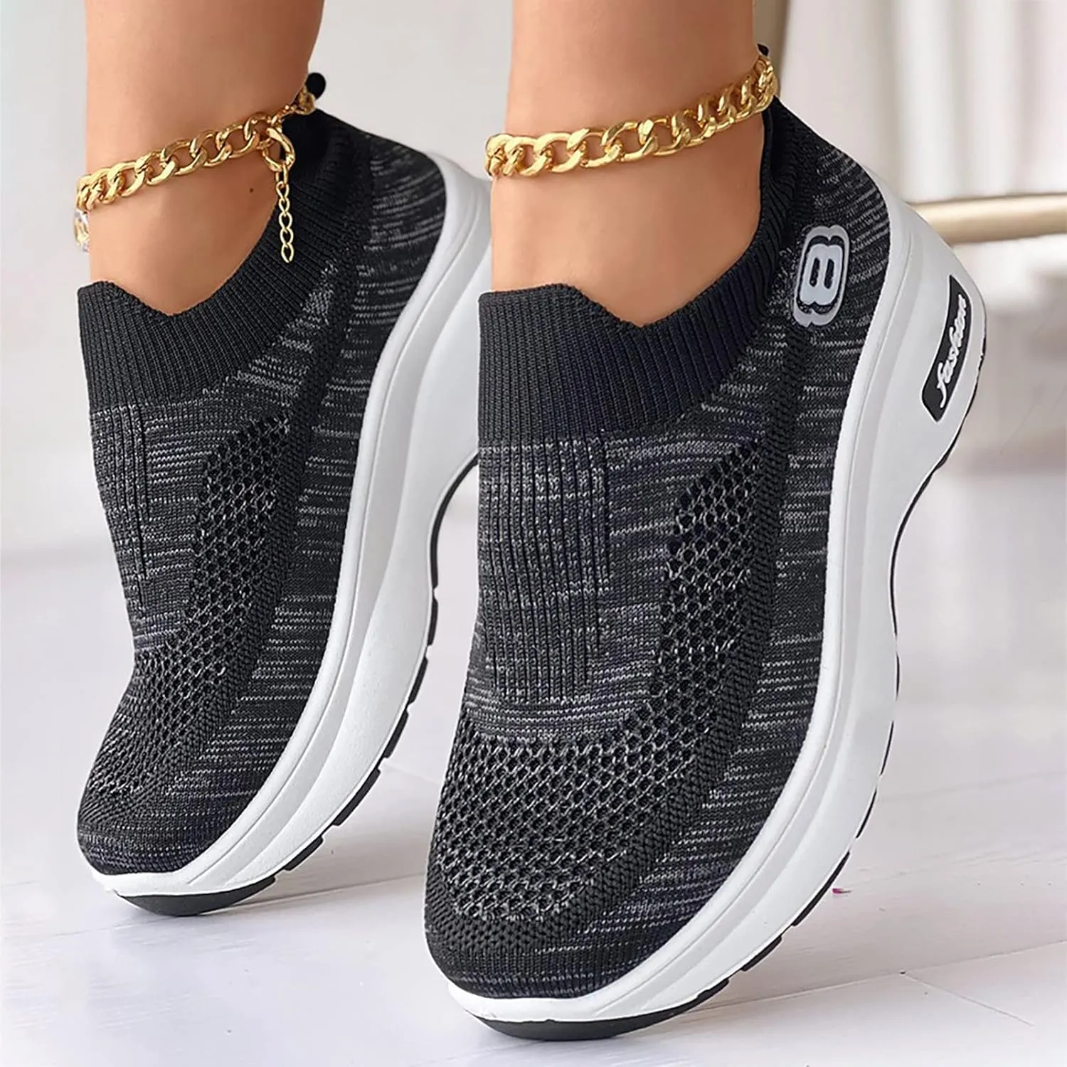 SBGMoSJ Bowling Shoes Women Size 9 1/2 Fall Shoes Women Trendy Comfy Womens Slip On Shoes Size 8 Narrow High Top Platform Sneakers for Women Tenis para Mujer OrtopDicos para Caminar