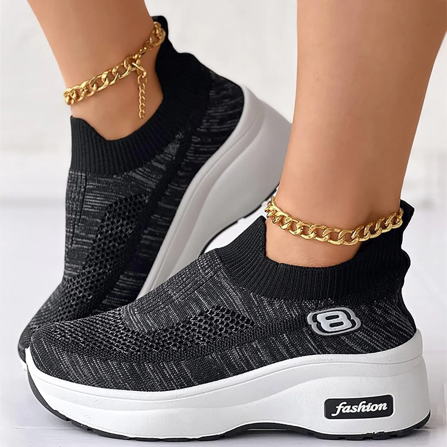 SBGMoSJ Bowling Shoes Women Size 9 1/2 Fall Shoes Women Trendy Comfy Womens Slip On Shoes Size 8 Narrow High Top Platform Sneakers for Women Tenis para Mujer OrtopDicos para Caminar