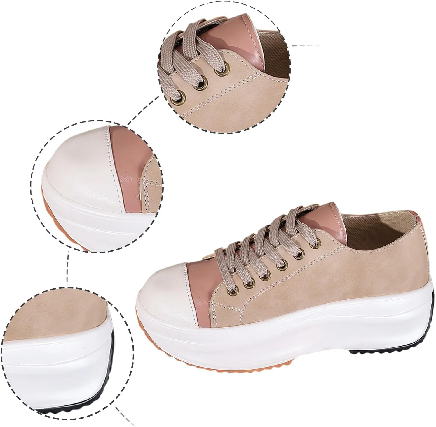 Slip on Sneakers for Women Breathable Mesh Running Shoes Non-Slip Soft Sole Casual Athletic Walking Sneakers