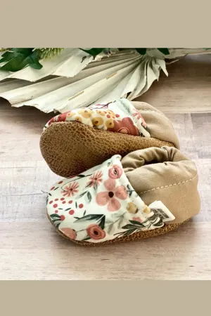 Spring Floral Moccasins