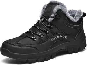 Thick Cotton Shoes, Warm, Waterproof, Non-Slip, Breathable, Hiking and Hiking Snow Shoes
