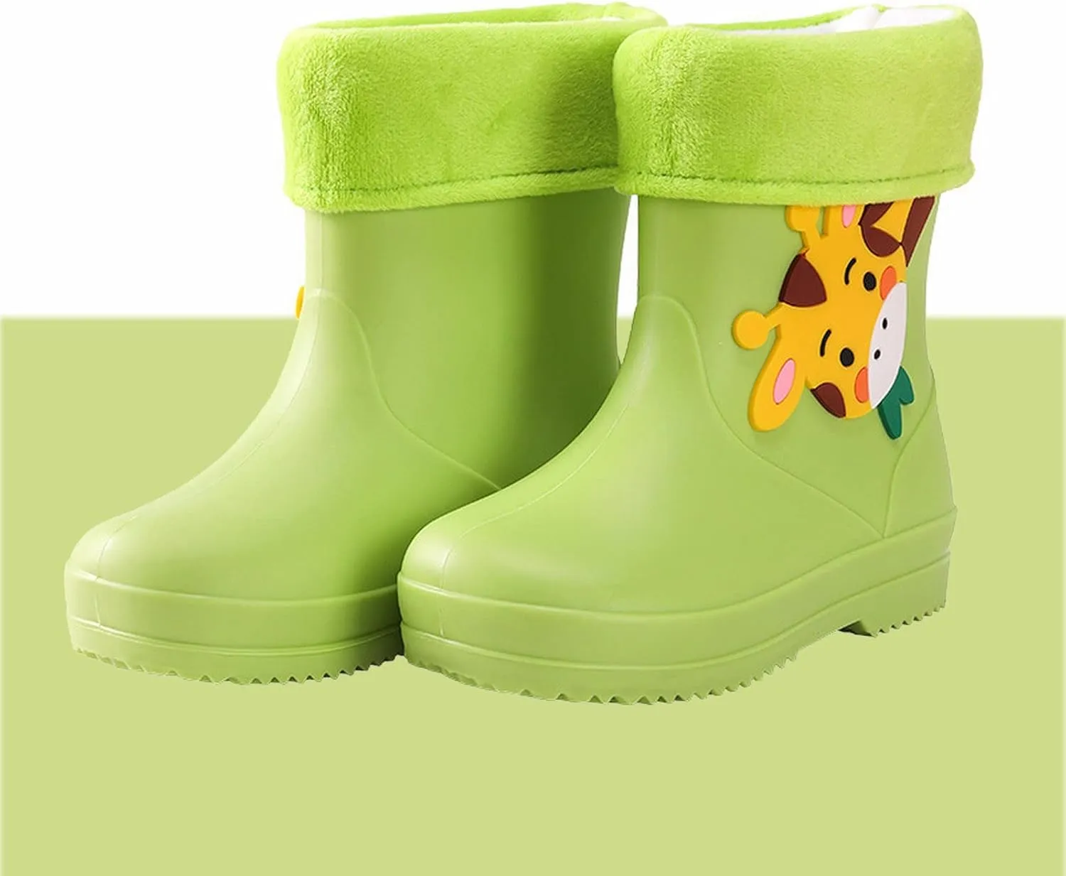Toddler Kids Children Rain Boots Boys Girls Cartoo?? Animals Waterproo?? Shoes Non Slip Rubber Blue Boys Rain Boots