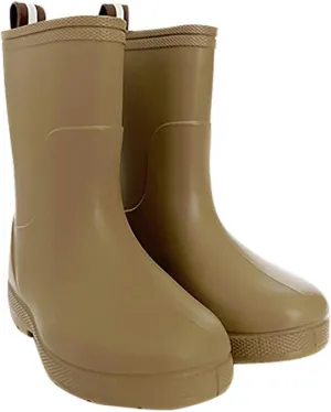 Toddler Mid Calf Rain Boots Waterproof Mud Boot Slip On Rubber Boots Boys Ankle Boots