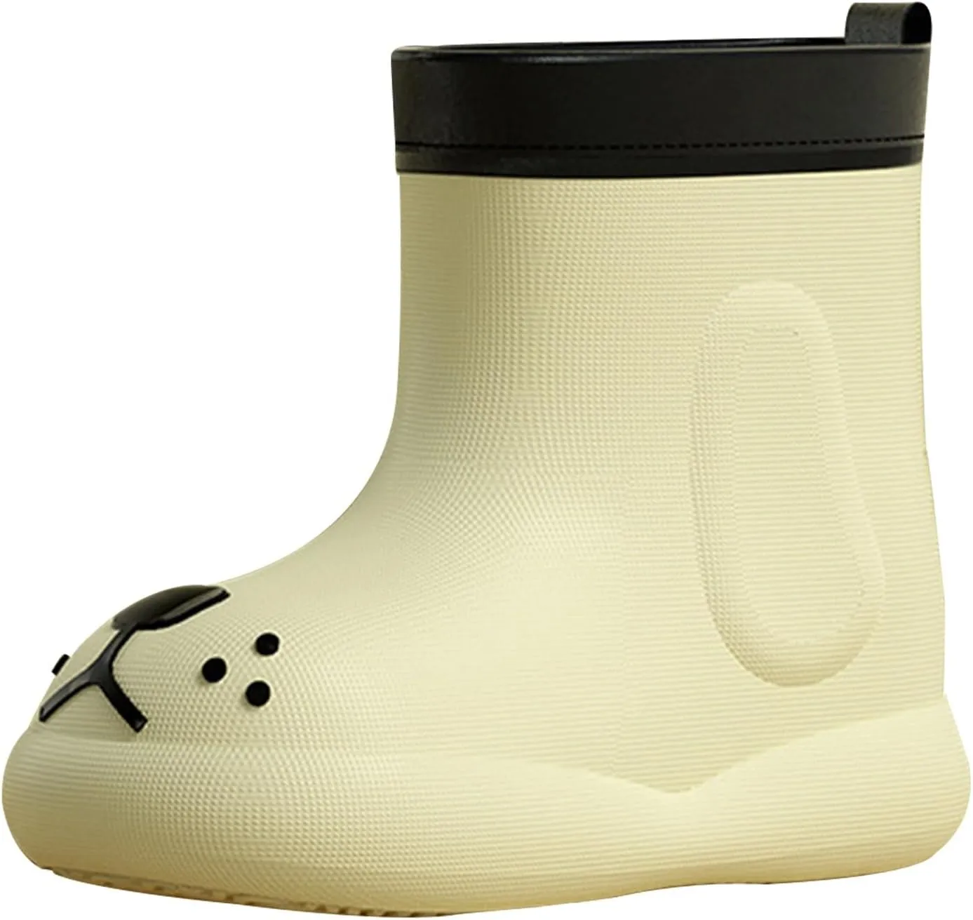 Toddler Rain Boots Children Waterproof Shoes for Boys Girls Lightweight Kids Rain Boots Animal Cartoon Dog Boots