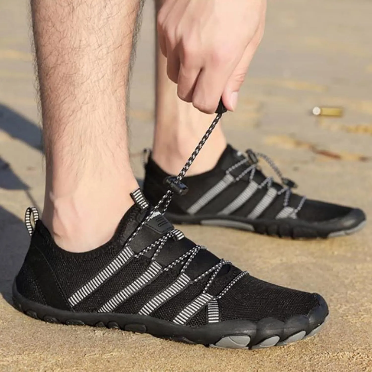 Water Shoes Men Wide Width Breathable Barefoot Shoes Water Hiking Shoes for Men Water Shoes for Women Wide Width Quick Drying Sports Aqua Shoes for Pool Beach Surf Walking Water Park