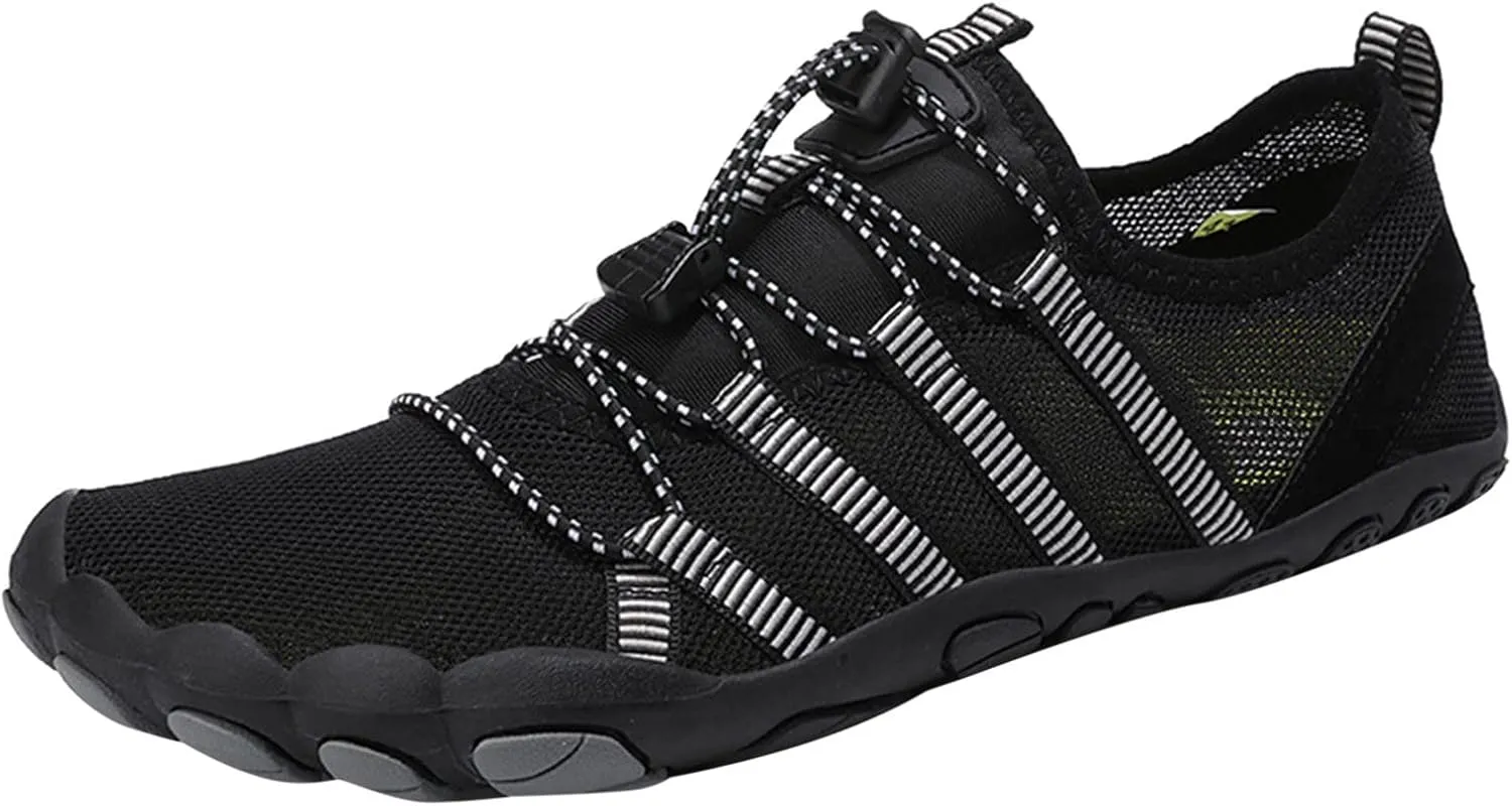 Water Shoes Men Wide Width Breathable Barefoot Shoes Water Hiking Shoes for Men Water Shoes for Women Wide Width Quick Drying Sports Aqua Shoes for Pool Beach Surf Walking Water Park