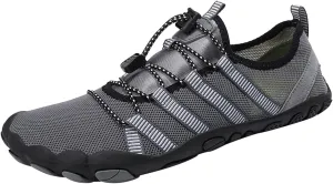 Water Shoes Men Wide Width Breathable Barefoot Shoes Water Hiking Shoes for Men Water Shoes for Women Wide Width Quick Drying Sports Aqua Shoes for Pool Beach Surf Walking Water Park
