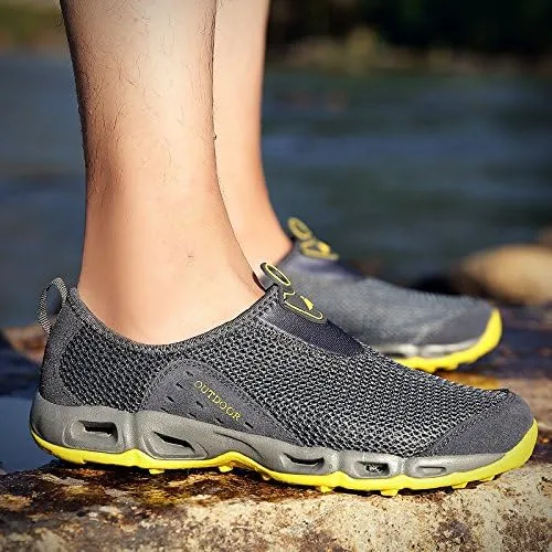 Water Shoes Men,Water Shoes for Women,Mens Womens Beach Shoes,Aqua Shoes,Swim Shoes,Pool Shoes,Barefoot Shoes,Water Shoes Quick Dry,Boating Fishing Diving with Yoga Water Aerobics