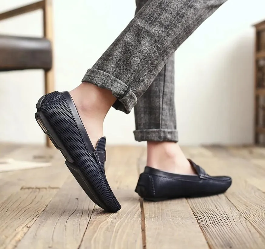 West Louis Elegant Buckle Moccasins