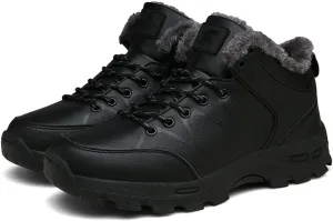 Winter Outdoor Cotton Shoes Waterproof Non-Slip Thickening Hiking Hiking Men's Shoes