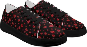 Women??s Canvas Sneakers Orthotic Walking Shoes with Memory Foam Non-Slip Canvas Shoes for Hiking Walking Running