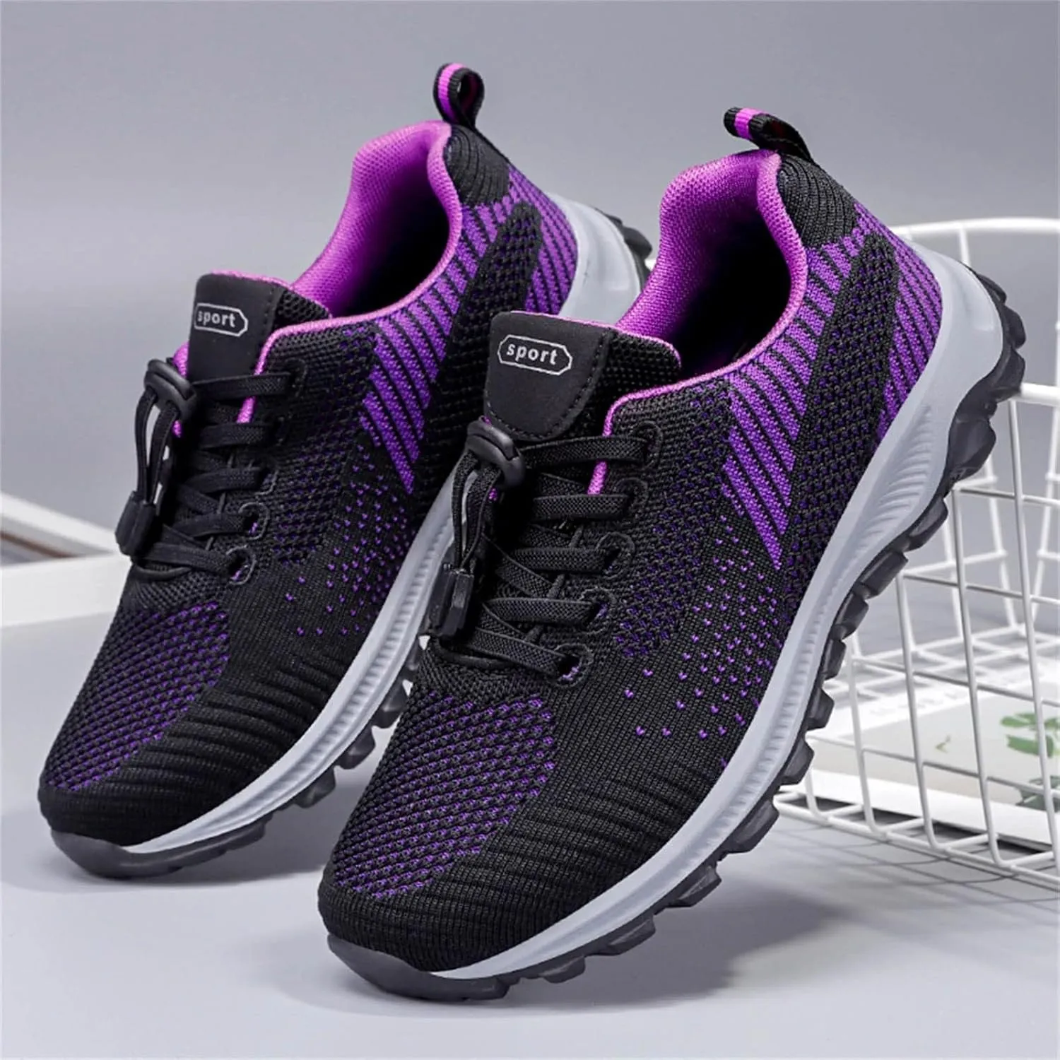 Womens Running Tennis Shoes Classic Running Sneakers Casual Tennis Shoe Walking Footwear Anti Slip Trainers