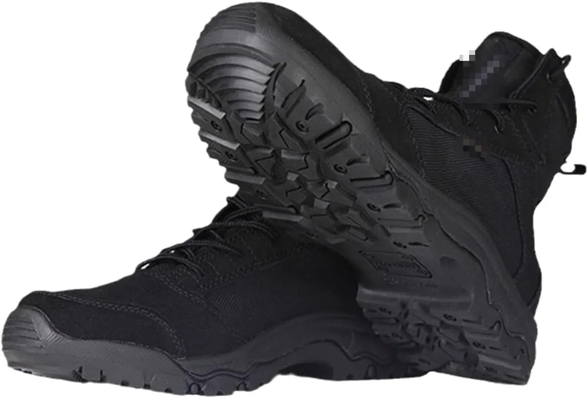 ZINERLIK Outdoor Sports Tactical Camping Shoes Men's Hiking Boots Breathable Lightweight Hiking Shoes