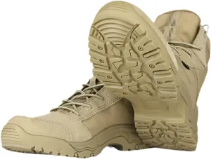 ZINERLIK Outdoor Sports Tactical Camping Shoes Men's Hiking Boots Breathable Lightweight Hiking Shoes